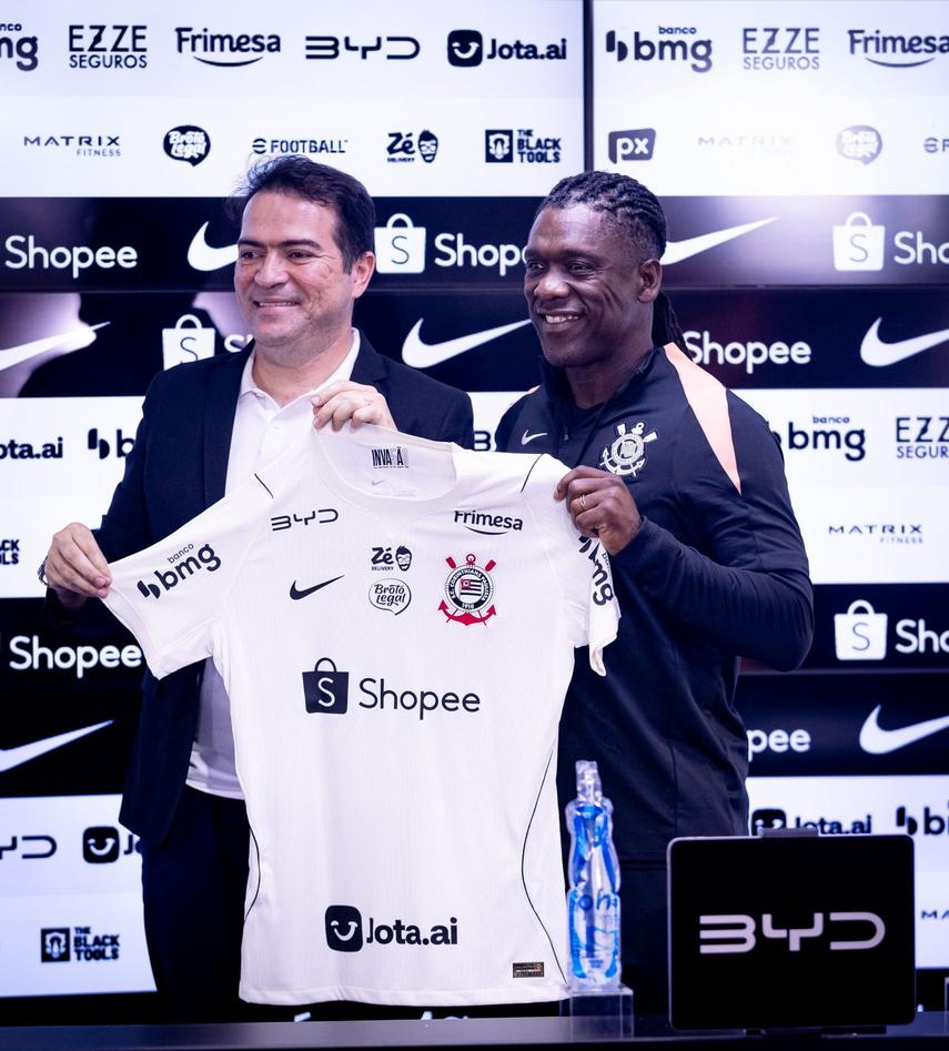 Julio Cesar, novo executivo de futebol do Corinthians