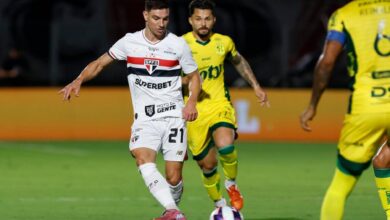 Torcida do São Paulo no estádio
