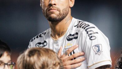 Neymar durante uma partida