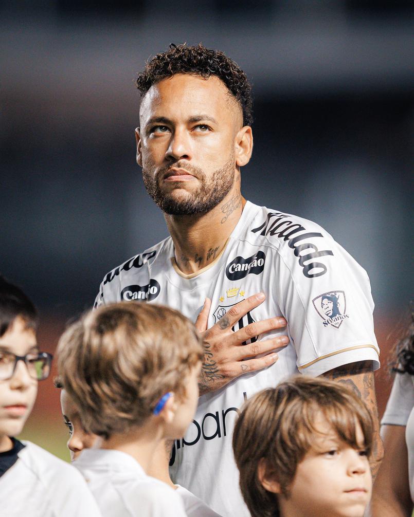 Neymar durante uma partida