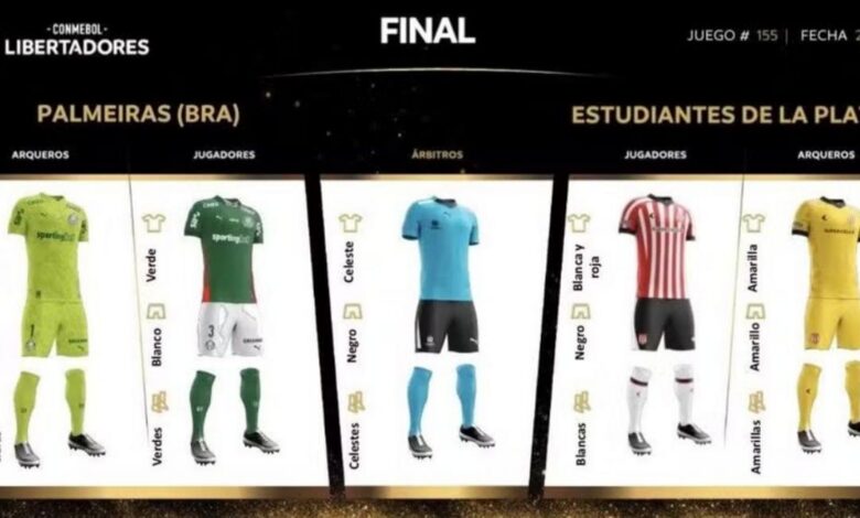 Uniformes da Final da Copa Libertadores 2026