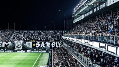 Estádio Vila Belmiro em reforma