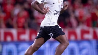 André em ação pelo Corinthians