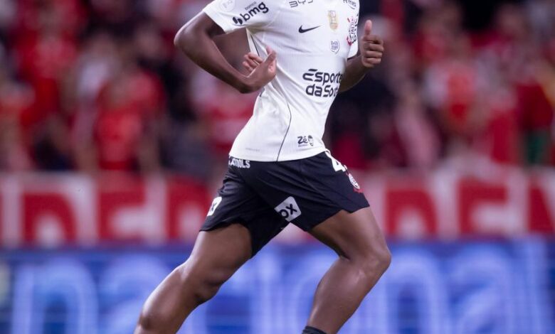 André em ação pelo Corinthians