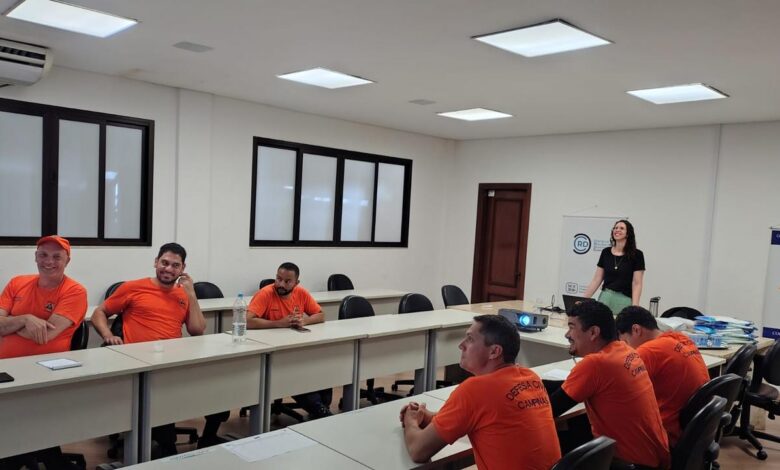 Integração entre equipes para atuação em emergências