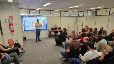 Gestores participando de capacitação sobre estágio probatório