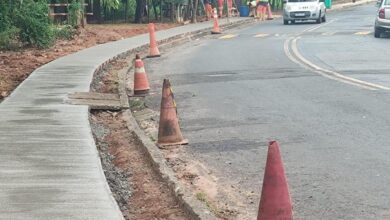 Construção de calçada avança no novo Parque no Jd. Santa Emília