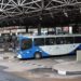 Linhas 136, 153, 171 e 249 atendendo no ponto na baia externa do Terminal Central