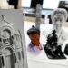 Modelos táteis 3D sobre personalidades e monumentos