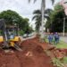 Obra visa melhorar o tráfego dos ônibus que passam pela avenida Almeida Garret, no sentido Parque Taquaral