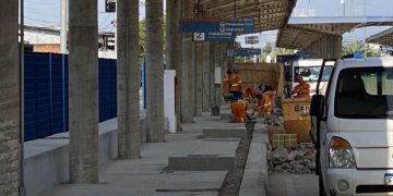 Obras de implantação do Eletroterminal de Hortolândia estão 30% concluídas