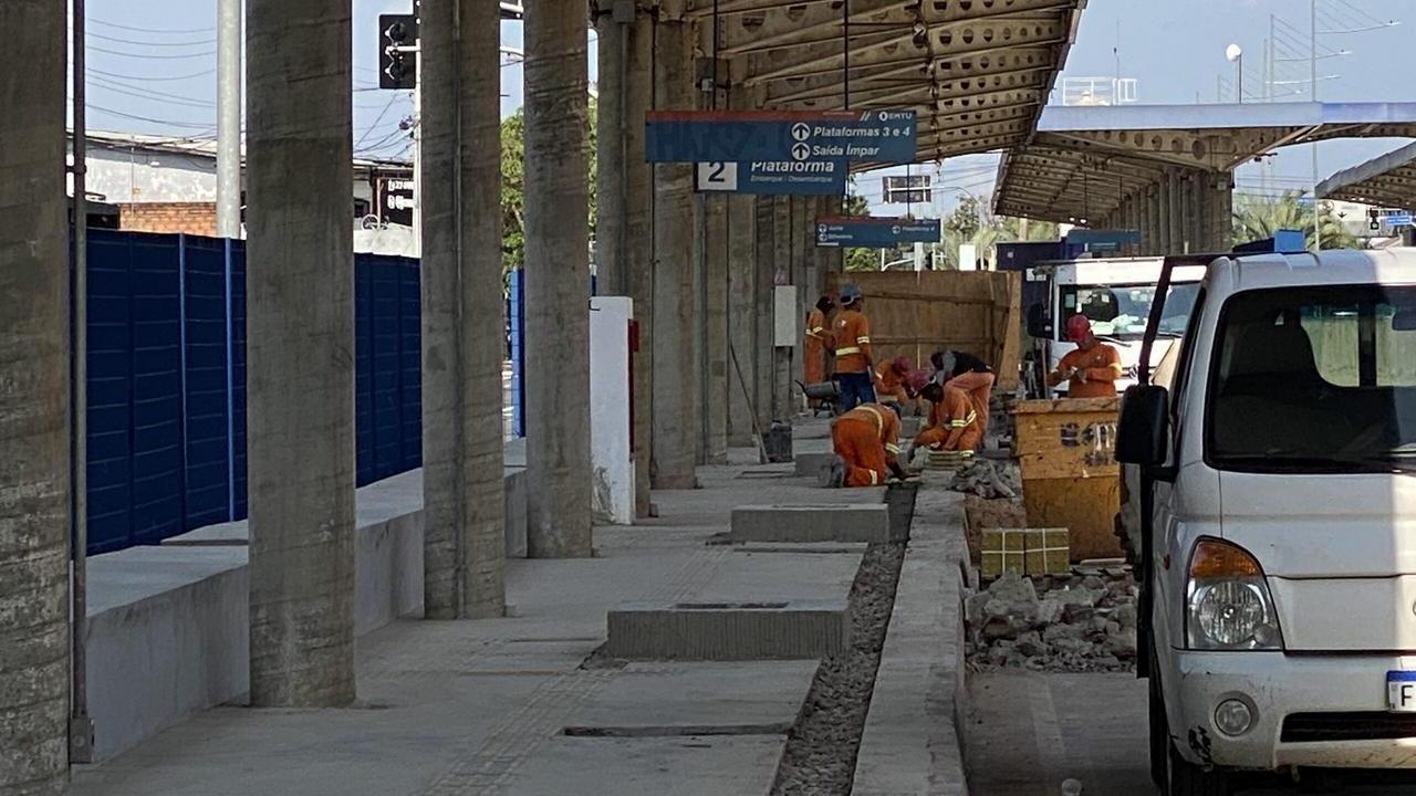 Obras de implantação do Eletroterminal de Hortolândia estão 30% concluídas