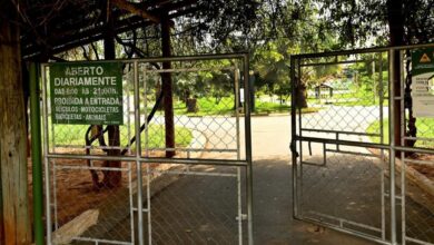 Parque Dom Bosco na região Sudoeste atendendo visitantes