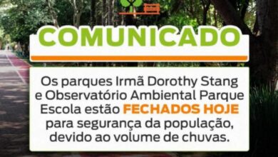 Parques permanecem fechados para priorizar a segurança dos munícipes