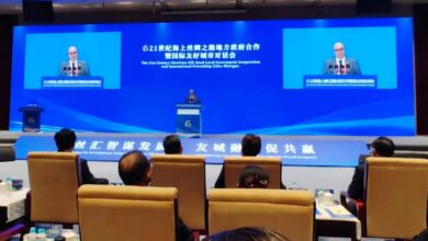Prefeito participa de evento sobre cooperação entre cidades da Rota Marítima da Seda na China