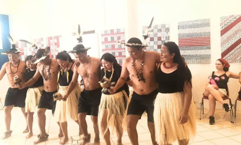 Povo índigena Tukano apresenta sua cultura no projeto +Dança de Hortolândia