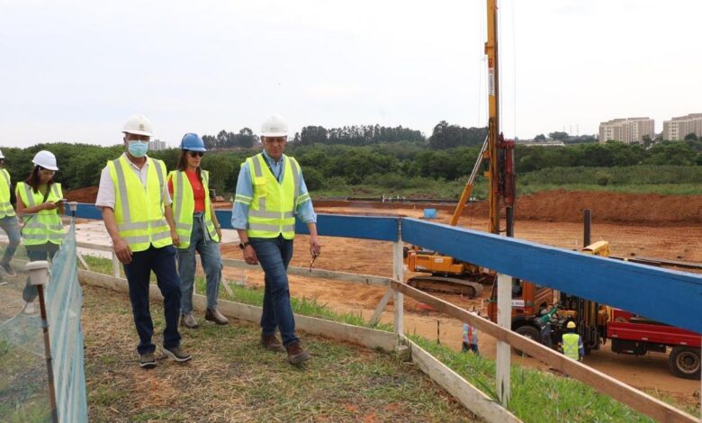 Prefeitura de Hortolândia continua o monitoramento da construção da nova ETE da cidade