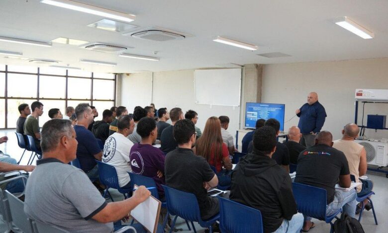 Programa Qualifica Hortolândia inicia aulas de curso de refrigeração