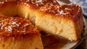 Pudim de pão com coco: receita cremosa para aproveitar o pão amanhecido