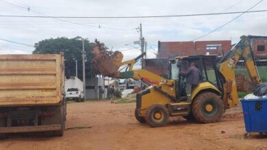 Zeladoria e limpeza são reforçadas no Monte Sinai por equipes da Prefeitura de Hortolândia